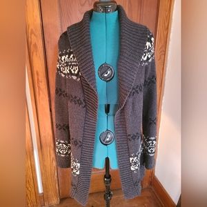 Talbots M Petite Heavy Wrap Cardigan